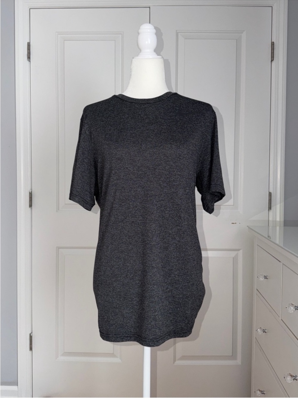 Nike Men's Charcoal Dri-Fit Shirt